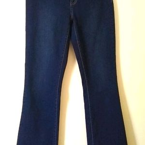 Diane Gilman Stretch Blue Jeans Size 8